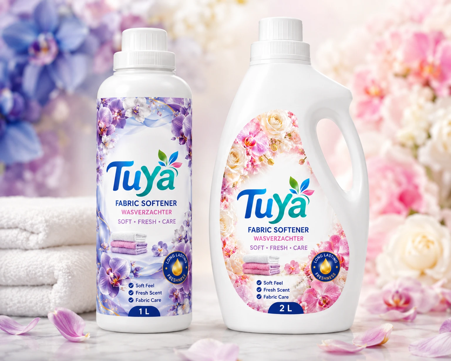 TuYa Weichspüler — 1 L und 2 L