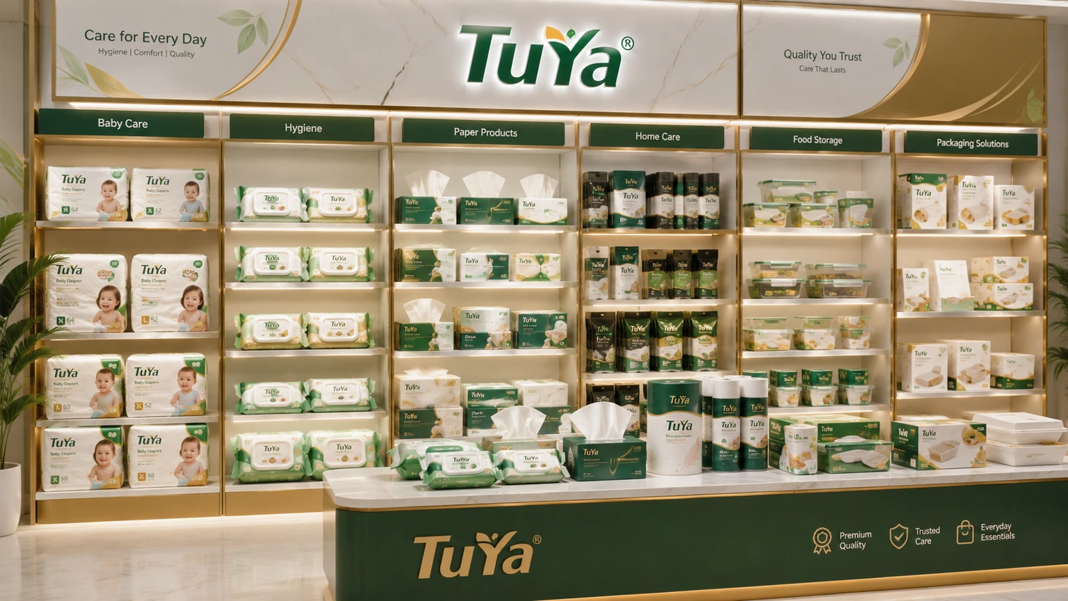 TuYa-Produktpräsentation im Einzelhandel